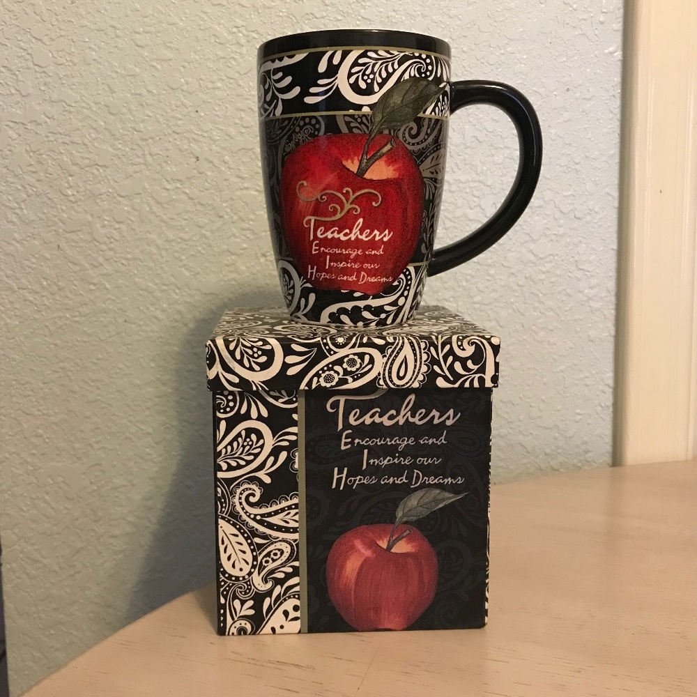 Teacher Paisley Grande Mug